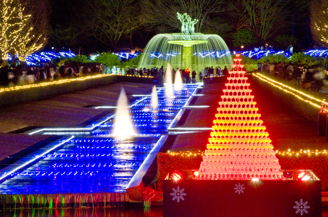 昭和記念公園イルミネーション,国営昭和記念公園,