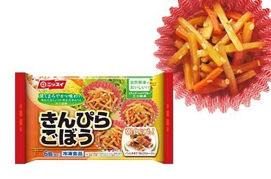 【12パック】 冷凍食品 弁当 きんぴらごぼう 6個 ニッスイ,お弁当,冷凍食品,