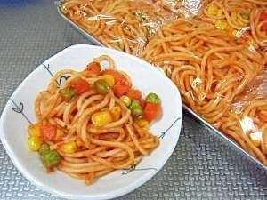 お弁当！ちょこっと欲しい時にも使えるナポリタン☆,お弁当,冷凍食品,