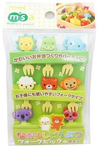 トルネ お弁当 ピック なかよしどうぶつ フォークピック 8本入 P-3116,お弁当,冷凍食品,