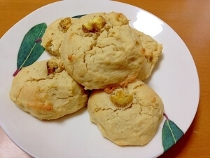 和栗のスコーン( ´ ▽ ` )ﾉ,離乳食,栗,