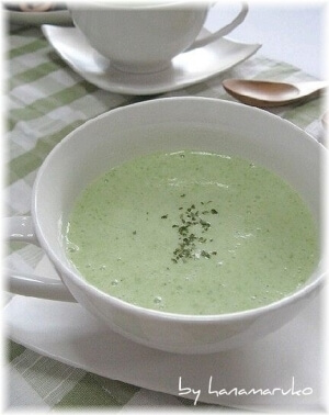 夏バテに！ねばとろオクラとヨーグルトの冷製スープ,レシピ,オクラ,