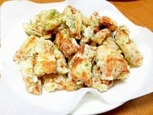 冷凍してお弁当の簡単１品に！ちくわの磯辺揚げ♪,お弁当,ちくわ,