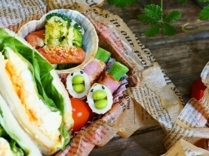 ▷お弁当に♪ちくわ鳥,お弁当,ちくわ,