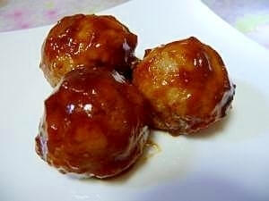 材料２つで★手作りミートボール(電子レンジ）,お弁当,ミートボール,