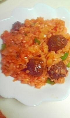 ミートボール入りご飯,お弁当,ミートボール,