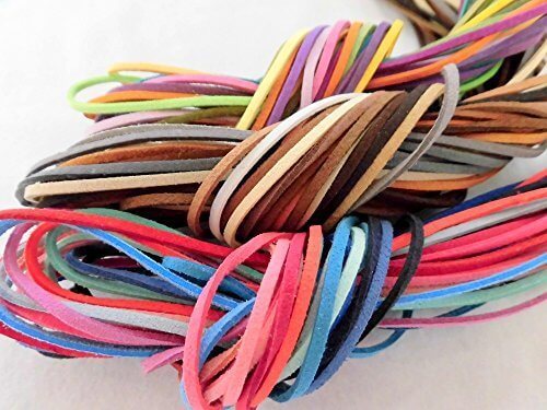 カラフル スエード 革ひも　ROCAマート,ハンドメイド,時計,