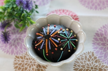 花火おにぎり,夏,ランチ,レシピ