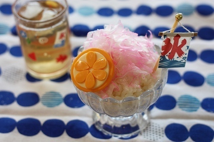 かき氷風ライス,夏,ランチ,レシピ