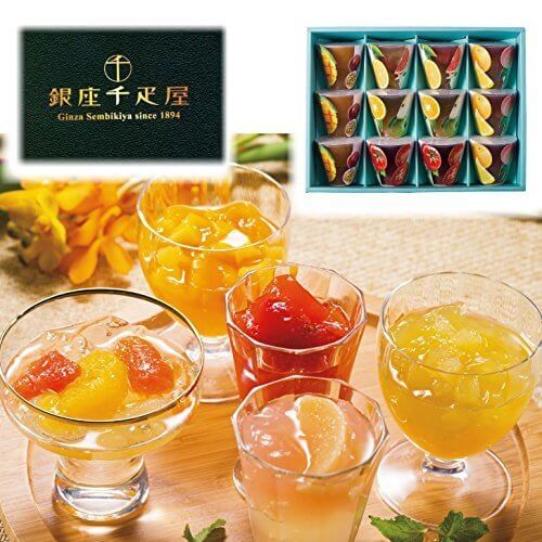 銀座千疋屋 銀座フルーツジュレ 【ゼリー お土産 結婚式 手土産 贈り物 お取り寄せ お歳暮 高級 誕生日 人気 おすすめ 引き出物 父の日 母の日 プレゼント ギフト 香典返し 手土産 F7258HT06】,出産祝い,食べ物,