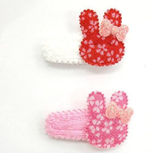 ベビー マジックテープ 和柄うさぎ パッチンどめセット,ベビー,ヘアピン,おすすめ