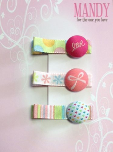 MANDY AE Set 3本セット,ベビー,ヘアピン,おすすめ