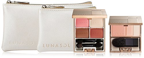 【Amazon.co.jp限定】ルナソル アイシャドウ&チークセット 限定ポーチ(中・小サイズ)2個付き,アマゾン,化粧品,