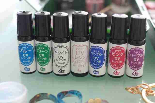 セリアのUVレジン,パーツクラブ,指輪,100均