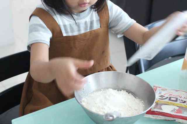 ホットケーキ作り 何歳からできる?,カルディ,ホットケーキ,
