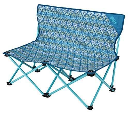 コールマン チェア ファンチェアダブル フォリッジ/ブルー 2000022002,運動会,便利,持ち物