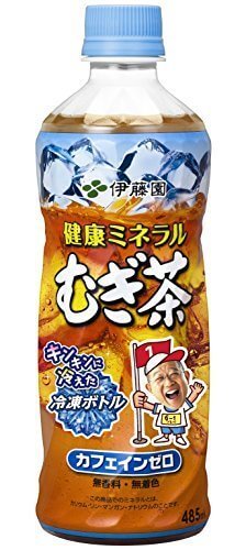 伊藤園 冷凍ボトル 健康ミネラルむぎ茶 485ml×24本,運動会,便利,持ち物