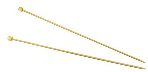 ハマナカ アミアミ 玉付2本針 長さ33cm 5号 H250-100-5,ベビー,ニット帽,編み方