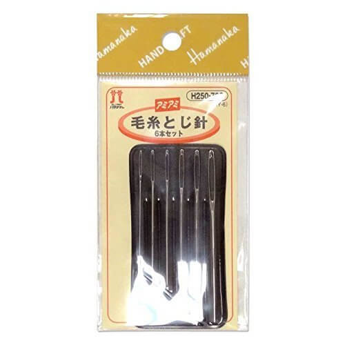 ハマナカ 毛糸とじ針 6本セット H250−706,ベビー,ニット帽,編み方