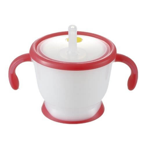 リッチェル ラクレ コップでマグR ピンク,ストロー,練習,