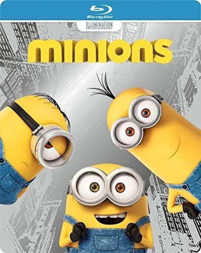【Amazon.co.jp限定】ミニオンズ スチール・ブック仕様ブルーレイ+DVDセット [Blu-ray],ミニオン,DVD,