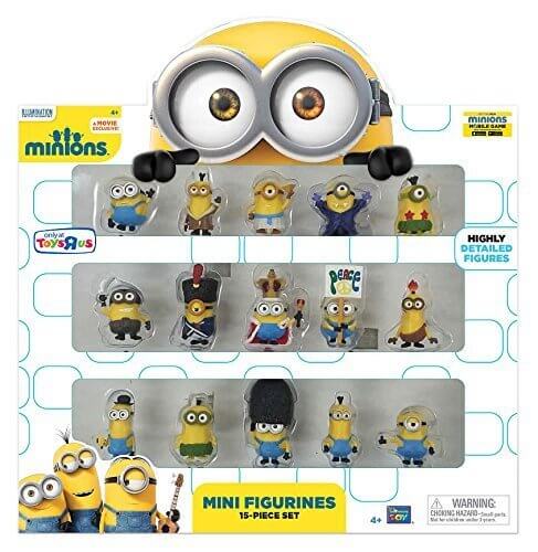 ミニオンズ ミニフィギュア 15ピースセット 怪盗グルー Minions Movie Mini Figurines 15 Piece Set,ミニオン,DVD,