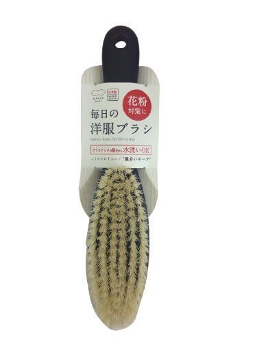マーナ 毎日の洋服ブラシ ブラック S384BK,幼稚園,帽子,