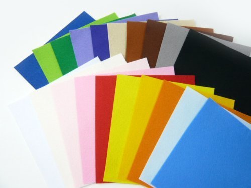 洗えるフェルト・手芸材料◆ウォッシャブル　アイロン接着　フェルト　15ｃｍ×15ｃｍ（1枚）こげ茶11,幼稚園,帽子,