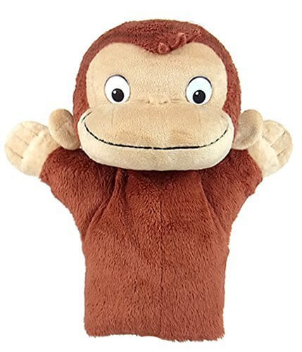 おさるのジョージ ジョージのハンドパペット,おさるのジョージ,絵本,グッズ