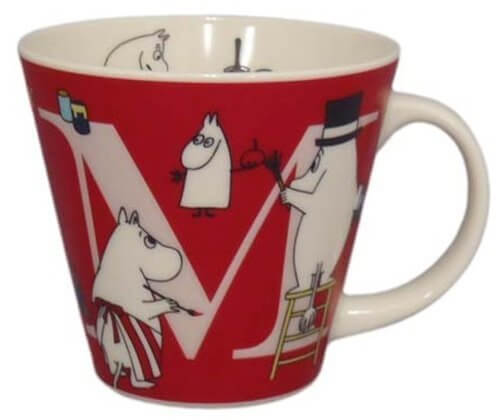 ムーミン イニシャル マグカップ M MM630-11M,ムーミン,本,