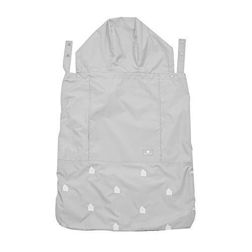 ベビーマフィン　2WAY ウィンドブレーカー＆レインカバー 抱っこ紐ケープ (グレー),抱っこ紐,雨,
