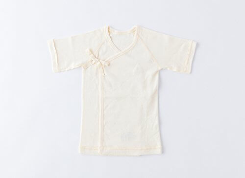 【プリスティン】新生児短肌着 50cm,新生児,短肌着,