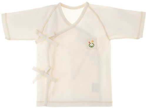 ベビー短肌着 50-60cm きなり,新生児,短肌着,