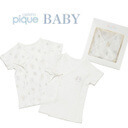 (P5倍 23日13時59分まで)gelato pique Kids＆Baby (ジェラートピケ キッズアンドベイビー) 新生児 アニマルバルーン短肌着セット pbct182474/2018春夏,新生児,短肌着,