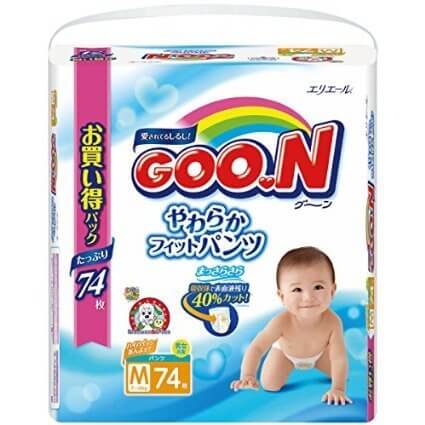 グーン やわらか フィットパンツ Mサイズ 74枚,紙おむつ,選び方,おすすめ