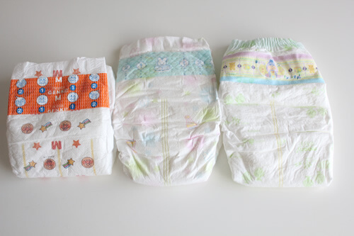 紙おむつ色々,新生児,おむつ,種類