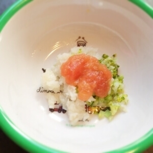 離乳食中期☆白身魚のトマトソースかけ,離乳食,アジ,