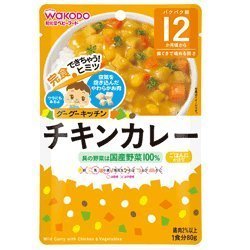 【12個セット】グーグーキッチン　チキンカレー　(80g),離乳食,カレー,