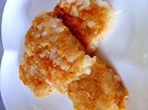 離乳食後期★納豆ご飯のおやき,離乳食,5倍粥,