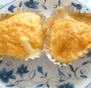 離乳食完了期☆野菜とチーズの蒸しパン,離乳食,チーズ,