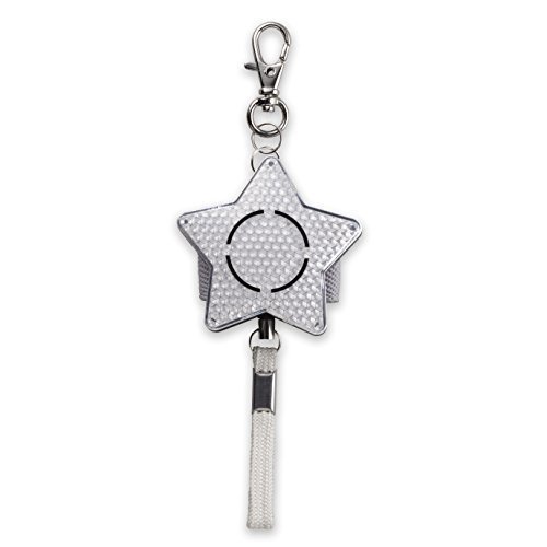 アスカ(Asmix) 防犯ブザー 反射タイプ ホワイト GE035W,子ども,防犯ブザー,