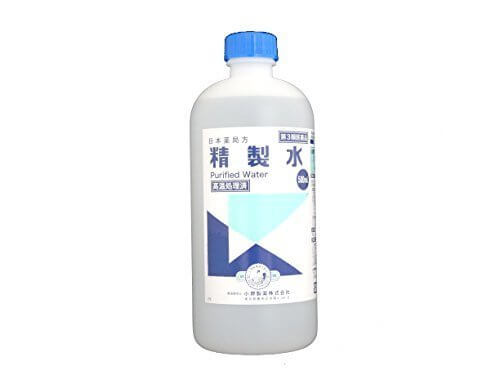 【第3類医薬品】精製水(ポリ) 500mL,手作り,石鹸,