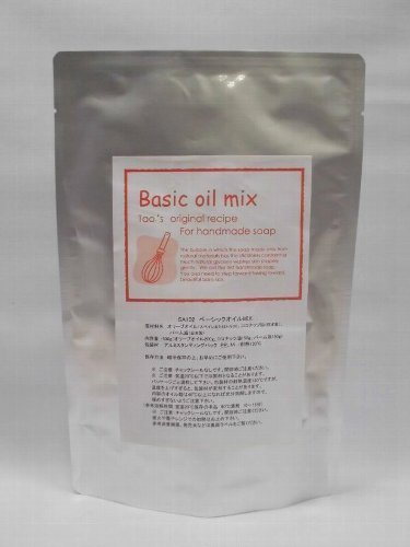 ベーシック オイルMIX 500g 【手作り石けんキット・いまじんオリジナル　オイルＭＩＸ・手作り石けん材料】【いまじん】,手作り,石鹸,