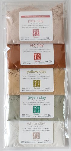 フレンチクレイお試し5色セット各20g,手作り,石鹸,