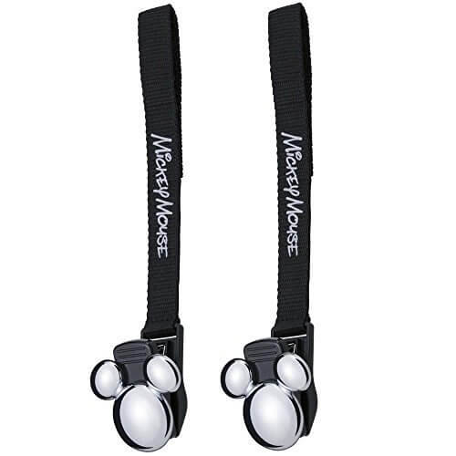 ナポレックス ディズニー ブランケットクリップ ベビーカーでも車でもOK ミッキー シルエット型 BD-114,ベビーカークリップ,