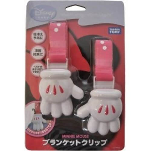 タカラトミー DISNEY baby ディズニーベビー ミニーマウス ブランケットクリップ,ベビーカークリップ,