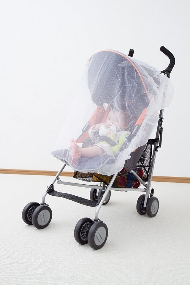 安心の日本製。星柄☆蓄光機能付き! ベビーカー日よけ/UVカット付 ベビーカー用 防虫ネット(レースなし),ベビーカー,日よけ,