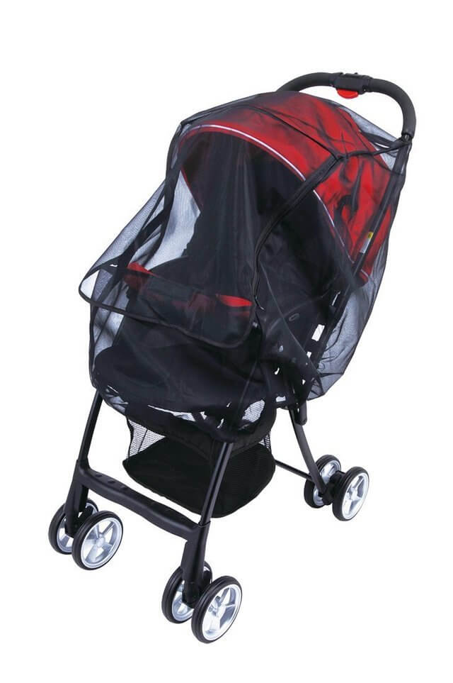 ダイヤコーポレーション ダイヤベビーカー用 虫よけ日よけカバー ブラック,ベビーカー,日よけ,