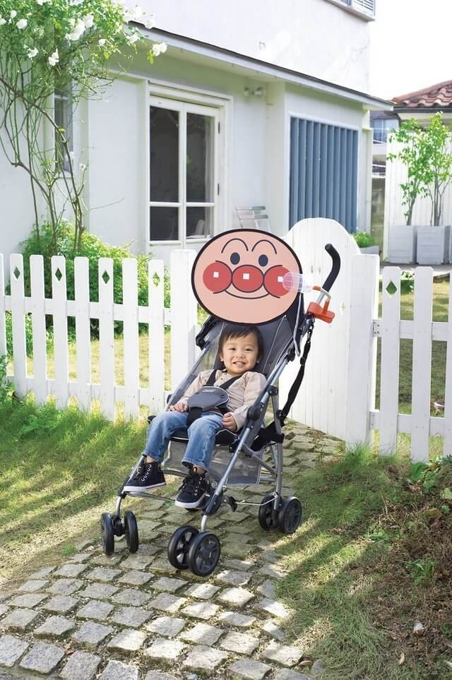 アガツマ アンパンマン ベビーカー用コンパクト日よけ,ベビーカー,日よけ,