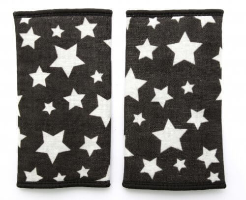 BABYHOPPER リバーシブルベルトカバー/ブラックスター,抱っこひも,ベビーカー,オプション